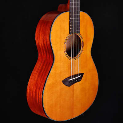 Yamaha CSF1M VN Compact Parlor Guitar, Vintage Natural 3lbs 4.9oz image 2