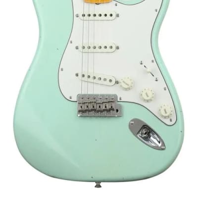 Fender  Stratocaster Custom Shop 1965 Time Machine Journeyman Relic - Faded Surf Green for sale