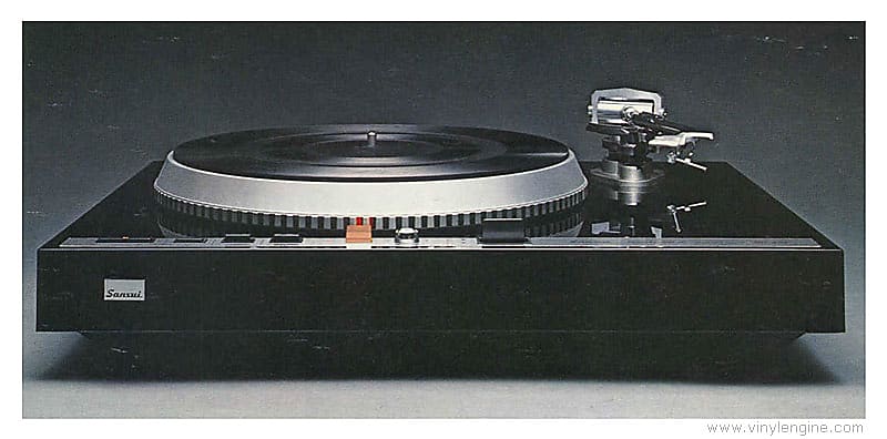 Custom padded cover for Sansui SR-838 Turntable - SR838 SR 838  			