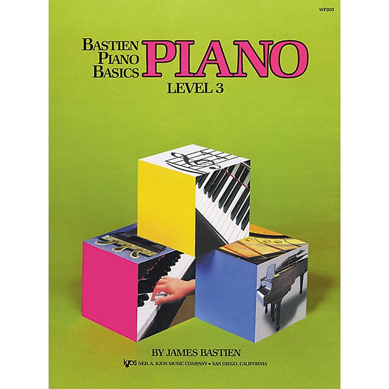 Bastien Piano Basics: Piano - Level 3 by James Bastien (Method Book) image 1