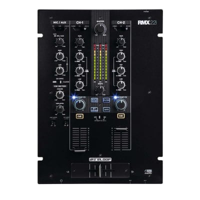 リループ RELOOP RMX-22i Amazon.com: Reloop RMX-22I 2+1 Digital FX Mixer With iPad Split