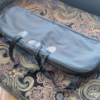 Calico Guitars Headless Lap Steel 2025 - Walnut and Maple - Lollar P90 Pickup - 20" Scale - With Padded Gig Bag image 7