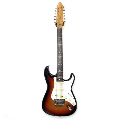 Fender MIJ Stratocaster XII 12 String 1986 - 3-Tone Sunburst image 3