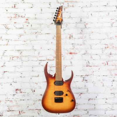 Ibanez RGA42FM 6-String Electric Guitar Dragon Eye Burst Flat image 2