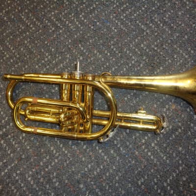 vintage King Cleveland Model 602 Cornet with case AS IS For parts or repair image 5