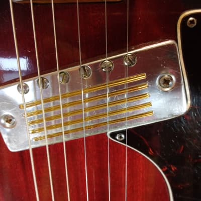 Kawai Vintage Prestige Electic Guitar 1960s - Red Burst image 10