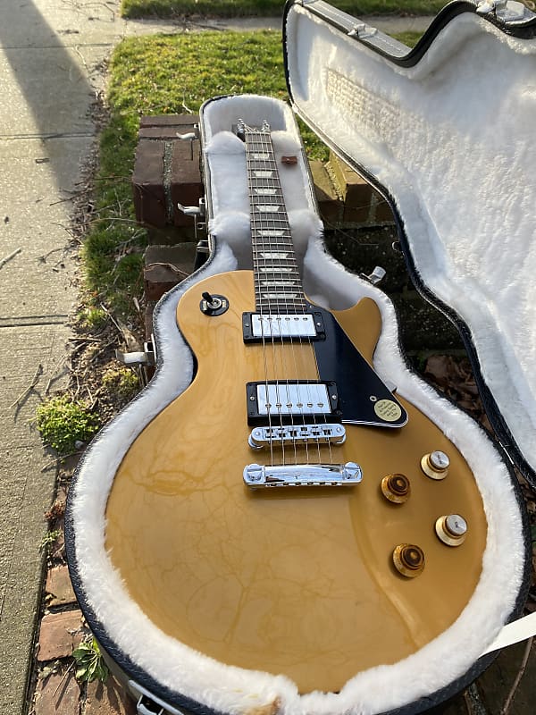 Gibson Joe Bonamassa Les Paul Studio Goldtop 2011 2013 Reverb