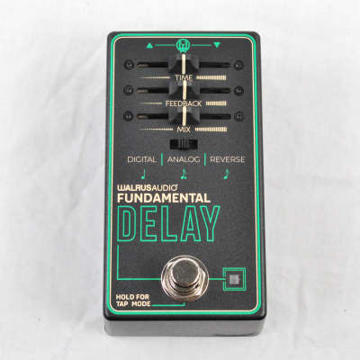 Walrus Audio Fundamental Series Delay Pedal - Free Shipping