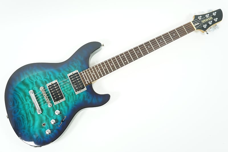 Fernandes フェルナンデス APG-65S サスティナー搭載 Fernandes USA APG-65S SUSTAINER BLUE 2H DRAGONFLY | Reverb