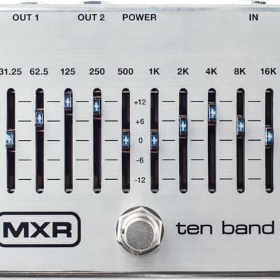 MXR M108S Ten Band EQ Guitar Effect Pedal | Reverb