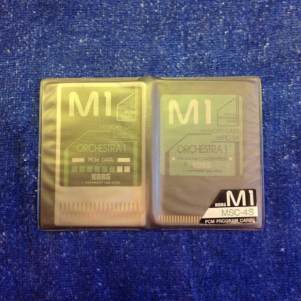 KORG M1用MSC-1S(PCMカード+プログラムカード) MSC-1S Variety