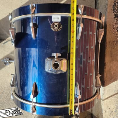 TAMA Rockstar Drum Kit Midnight Blue 4-Piece Shell Pack image 8