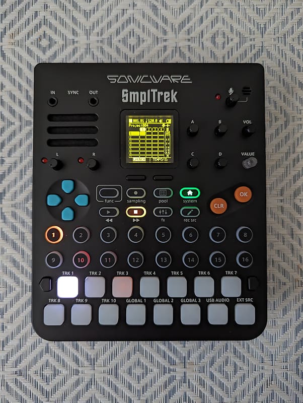 Sonicware SmplTrek Portable Production Sampler 2022 - Present