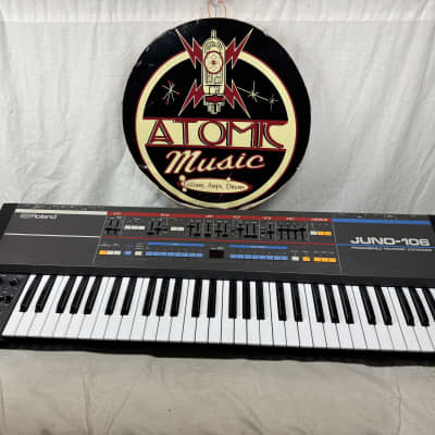 Roland Juno-106 Programmable Polyphonic Analog Synthesizer Keyboard - Local Pickup Only