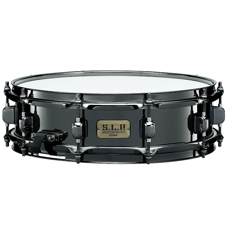 Tama LBR144 Limited Edition S.L.P Black Brass 4x14" Piccolo Snare Drum image 1