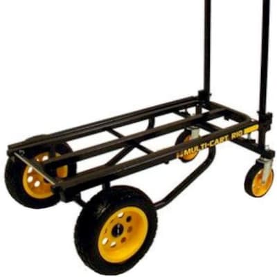 Rock-N-Roller R10RT (Max) 8-in-1 Folding Multi-Cart/Hand Truck/Dolly/Platform Cart/34" to 52" Telescoping Frame/500 lbs. Load Capacity, Black image 5