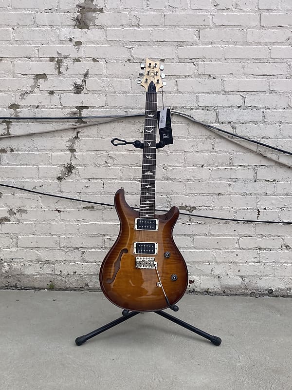 Paul Reed Smith CE 24 Semi-Hollow 2021 in Beautiful Burnt Amber Burst One-Of-A-Kind image 1