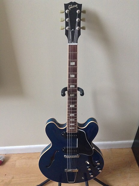 Gibson ES-330L 1959 Custom Shop Reissue Beale St. Blue | Reverb