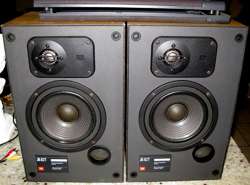 JBL 62T Vintage Audiophile 2-Way Bookshelf Speakers 