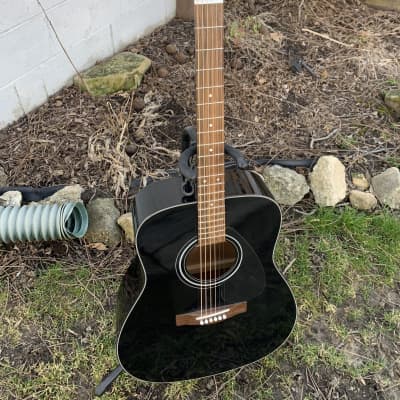 Yamaha F-340 BL Black | Reverb