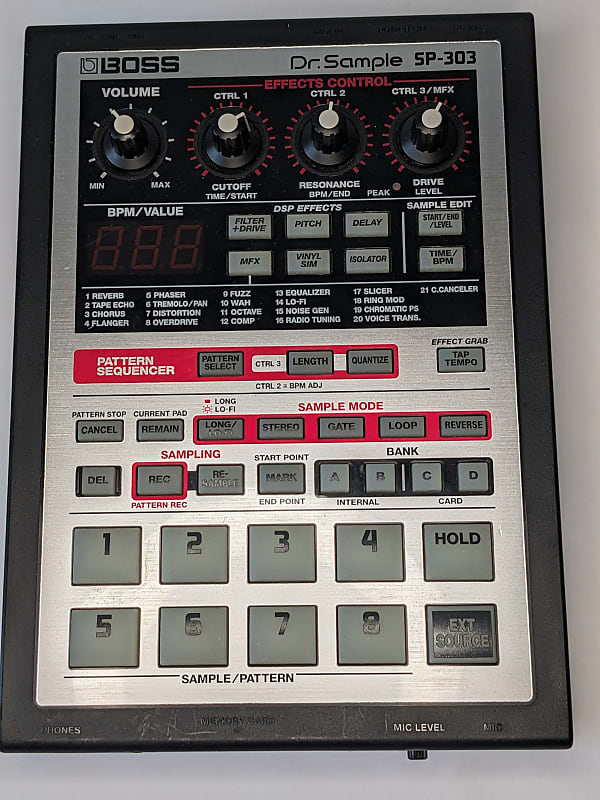 Boss SP-303 Dr. Sample