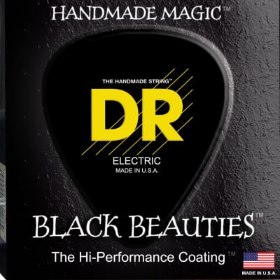DR Black Beauties: Coated Bass Strings: 45, 65, 85, 105 image 3