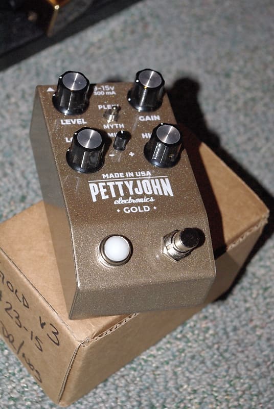 Pettyjohn Electronics Gold Overdrive Mk II | Reverb