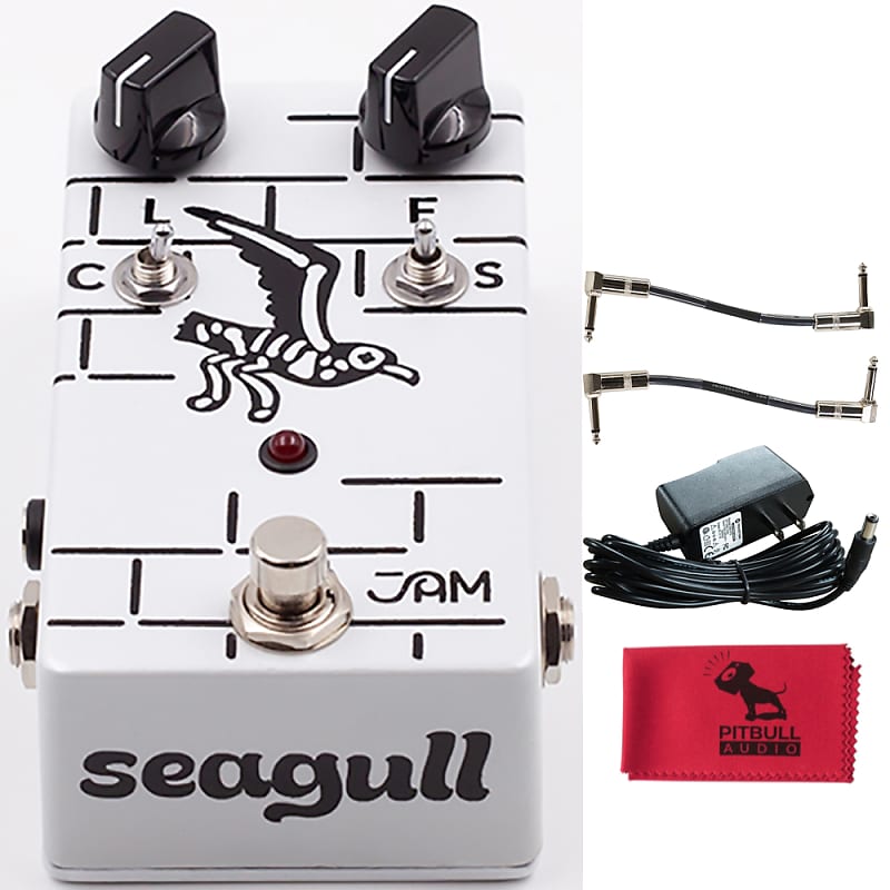 JAM Pedals Seagull Wah Filter Guitar Pedal w/ Power Supply, Reverb