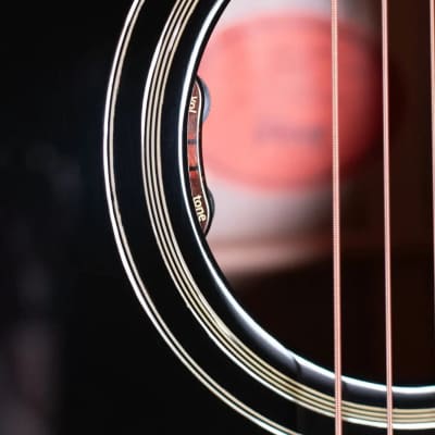 Gibson Elvis SJ-200 Jumbo Acoustic/Electric - Ebony w/Hardshell Case image 14