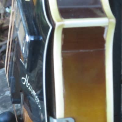 Harmony H-35 "Batwing" electric mandolin 1970 - Sunburst image 11