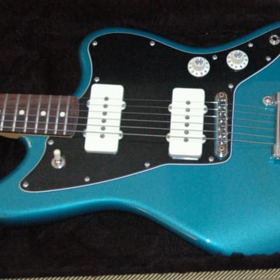 2016 Fender Jazzmaster American USA Limited Edition Ocean Turquoise with Bigsby image 1