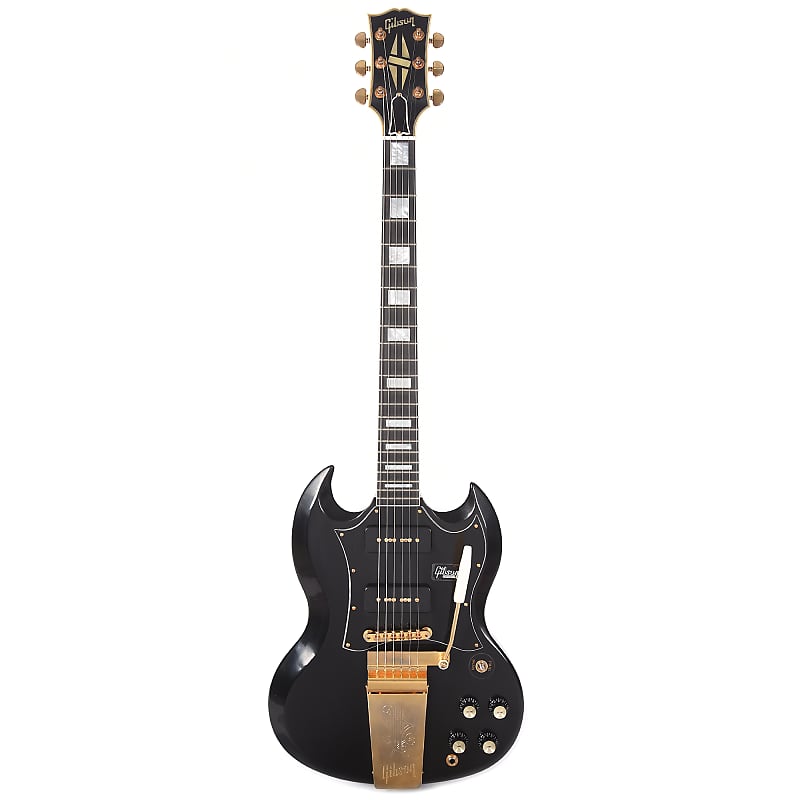 Gibson Custom SG Custom Lamp Black P90 VOS w/