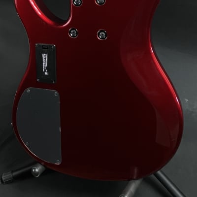 Yamaha TRBX305CAR 5-String Bass Guitar Gloss Candy Apple Red Finish image 12