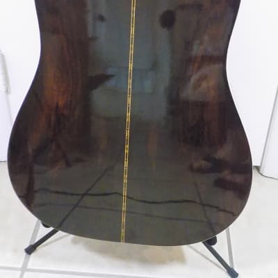 Carlos Model 260 Acoustic Dreadnought Guitar /  Hard Case / Good to VG Condition / Vintage Korean image 7