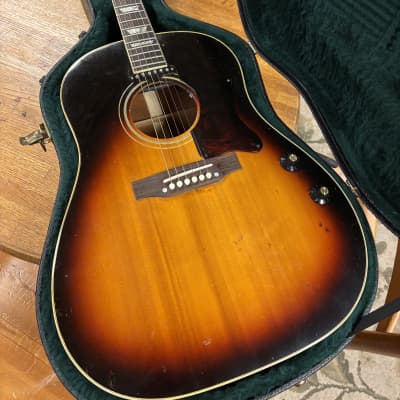 Gibson J-160E Flat Top Acoustic-Electric Guitar (1956 Gibson J-160E Flat Top Acoustic-Electric Guitar (1956