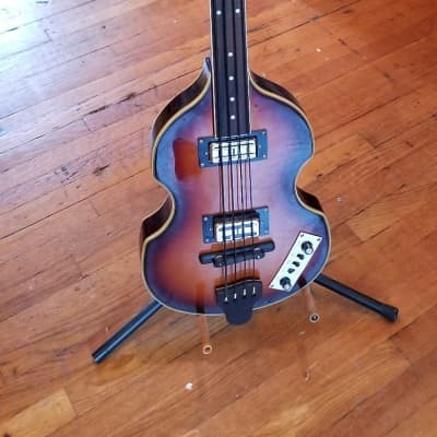 2000's Jay Turser Violin Bass Fretless - BIG Upgrades image 1