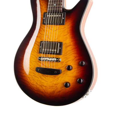 Fodera Quilted Maple Imperial Custom  Tobacco Burst image 8
