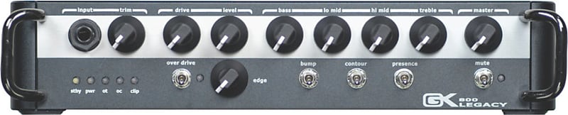 Gallien-Krueger Legacy 800 800-Watt Ultra Light Bass Amp Head image 1