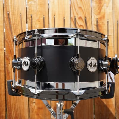 DW USA Collectors Series Super Intense Ebony Satin Oil 7 x 14