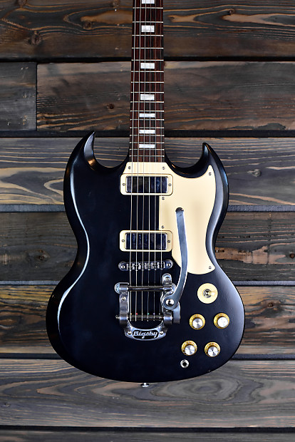 Gibson SG Special T with Bigsby 2016 Satin Ebony | Reverb