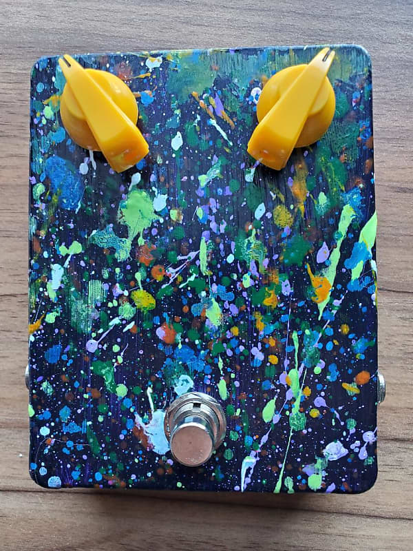 Dentone The Device boutique guitar pedal glitch fuzz echo sonic anarchy 2024 - Hand painted image 1