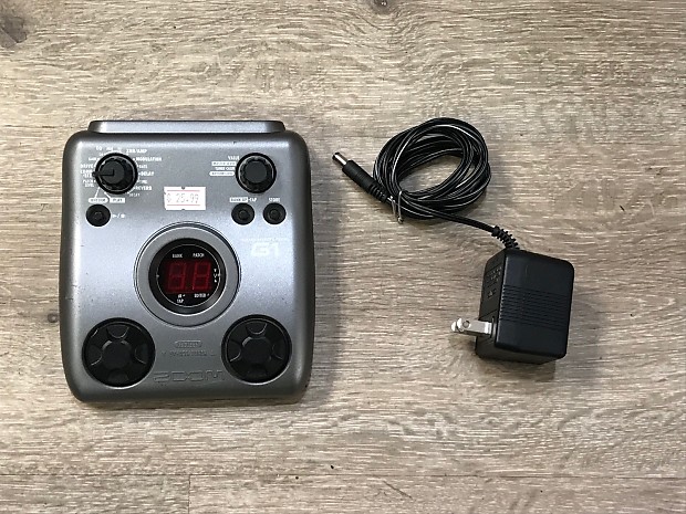 Zoom g1 hotsell guitar effects pedal