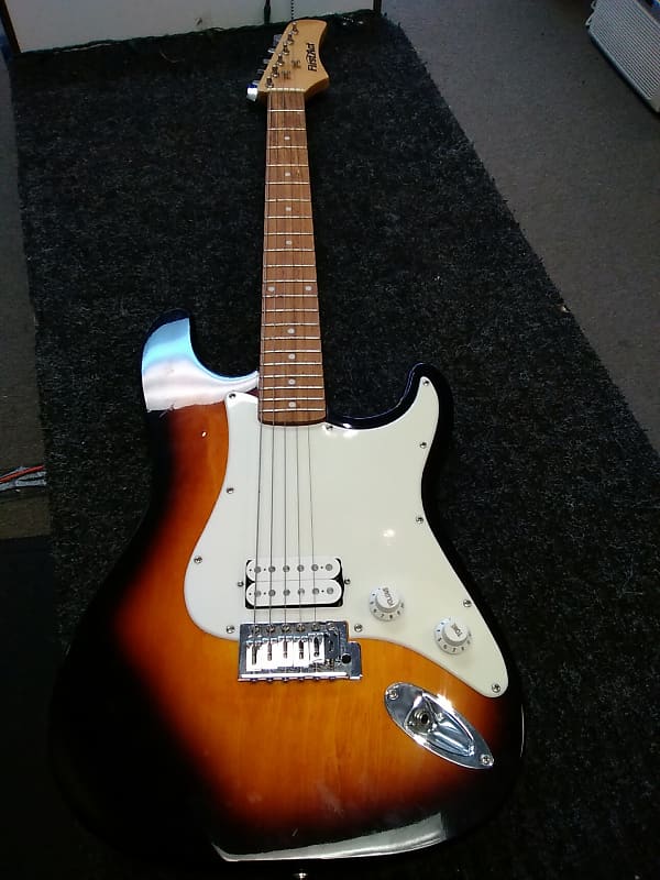 First Act Electric Guitar Sunburst "Beginner" Reverb