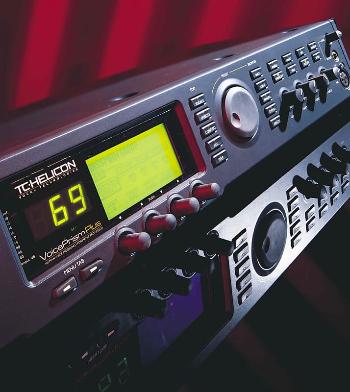 TC HELICON VoicePrism Plus Vocal processor Rack Unit Reverb