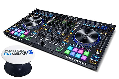 Denon DJ MCX7000 Standalone DJ Player and 4-Channel Controller W/Free Popsocket image 1