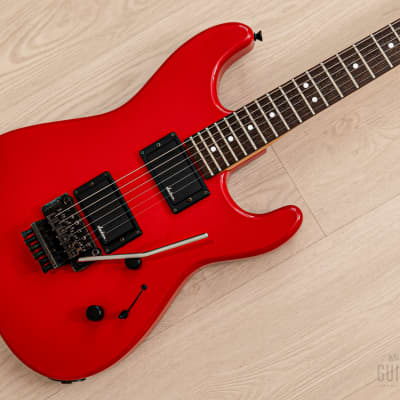 Charvel Model 6 - 1988 - Fire Crackle Red - Made in Japan - Hardshell Case  | Reverb