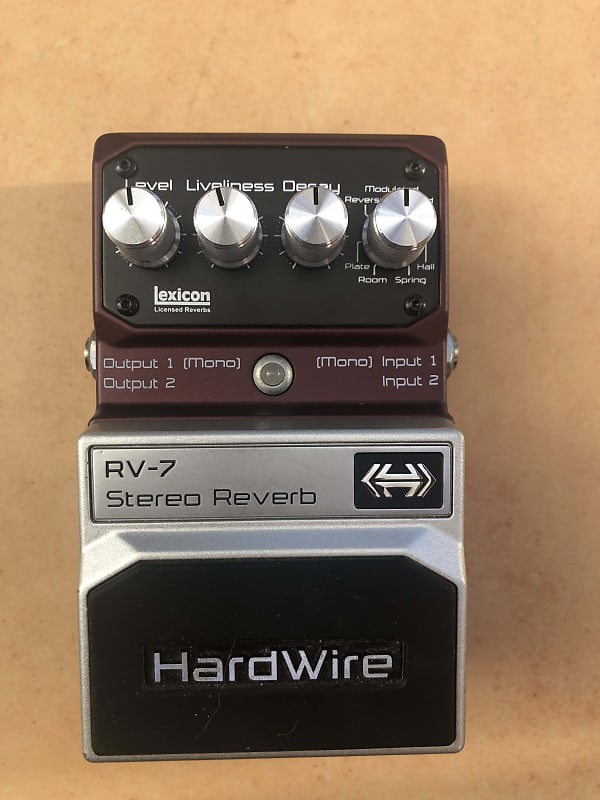 DigiTech Hardwire RV-7 Stereo Reverb