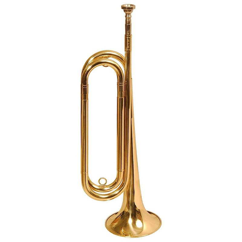 Regiment Regulation Bugle with Bag Band 4500