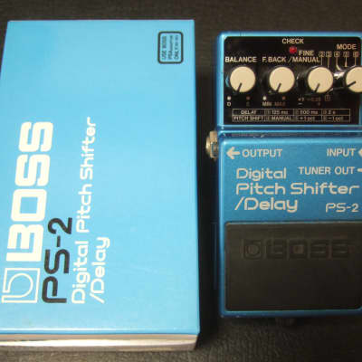 1990 w/Box Boss PS-2 Digital Pitch Shifter/Delay Made in
