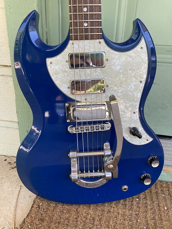 Gibson SG Deluxe 1998 - Blue Limited Edition 3 Pickup Sg Bigsby with Soft Case Gibson Electric Guitar image 1